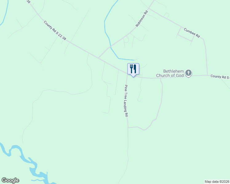 map of restaurants, bars, coffee shops, grocery stores, and more near 42 New Beginnings Lane in Andrews