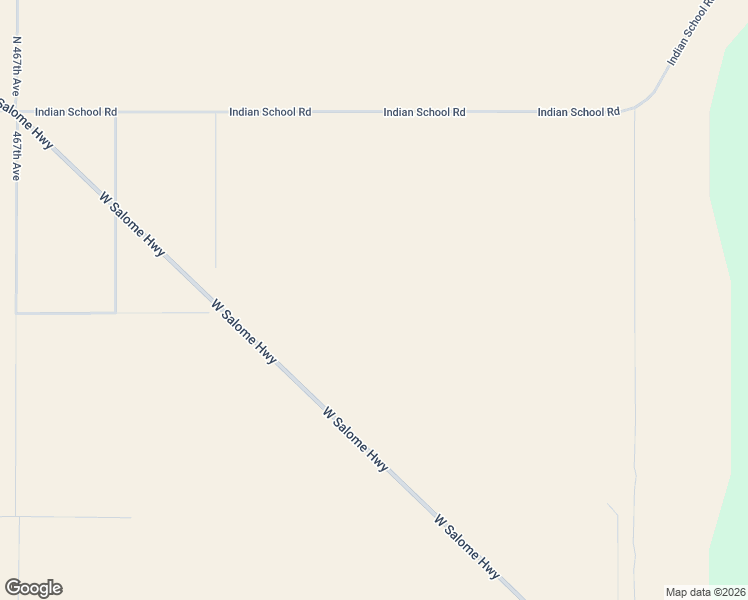 map of restaurants, bars, coffee shops, grocery stores, and more near 45790-46458 West Salome Highway in Tonopah