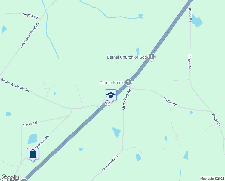 map of restaurants, bars, coffee shops, grocery stores, and more near 3955 U.S. 27 in Carrollton