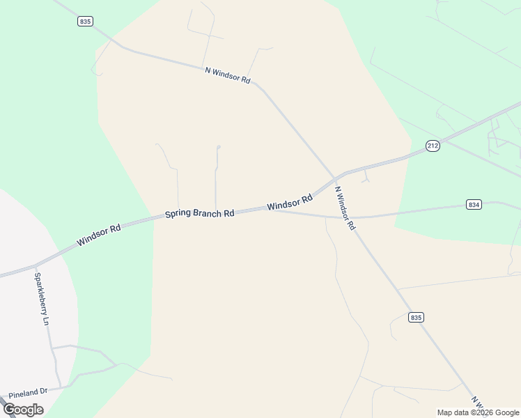 map of restaurants, bars, coffee shops, grocery stores, and more near 599-647 State Highway 212 in Windsor