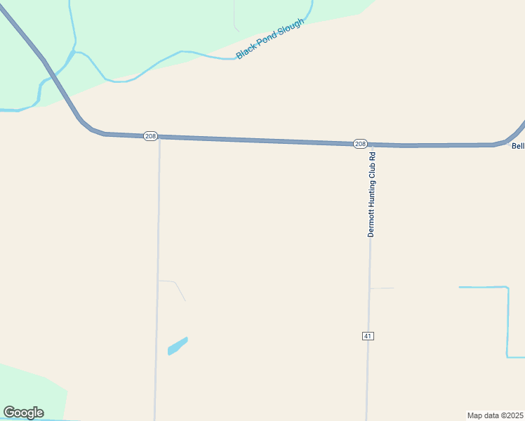 map of restaurants, bars, coffee shops, grocery stores, and more near 707 State Highway 208 in Dermott