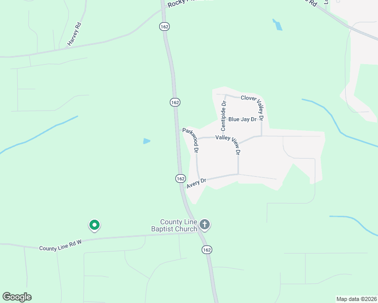 map of restaurants, bars, coffee shops, grocery stores, and more near 85 Parkwood Drive in Covington