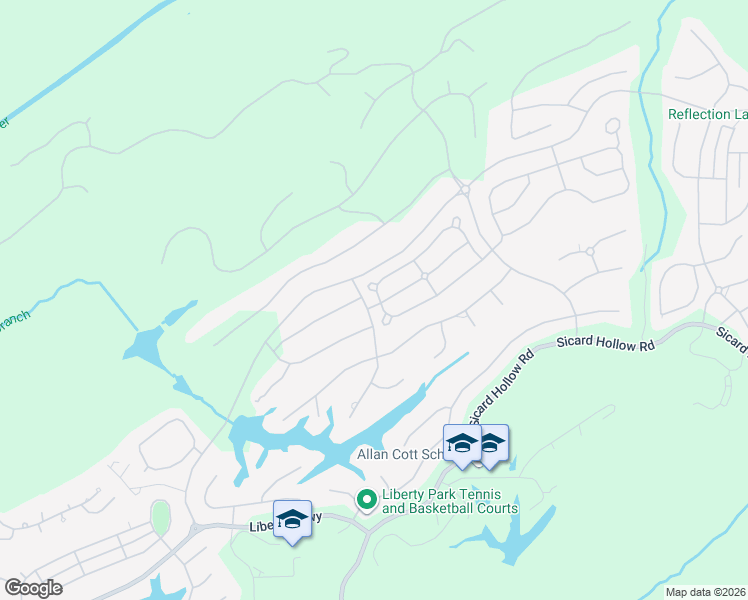 map of restaurants, bars, coffee shops, grocery stores, and more near 4296 Paxton Way in Vestavia Hills