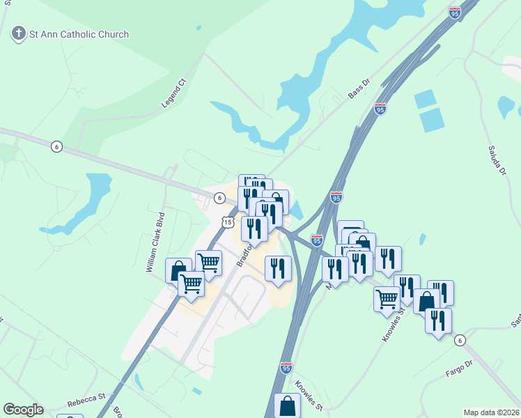 map of restaurants, bars, coffee shops, grocery stores, and more near 8921 Old Number Six Highway in Santee