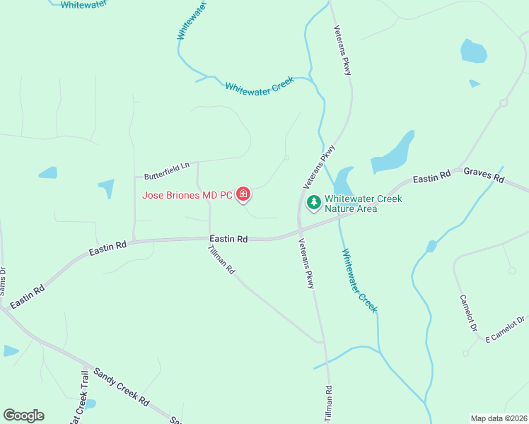 map of restaurants, bars, coffee shops, grocery stores, and more near 140 Lucky Leaf Place in Fayetteville
