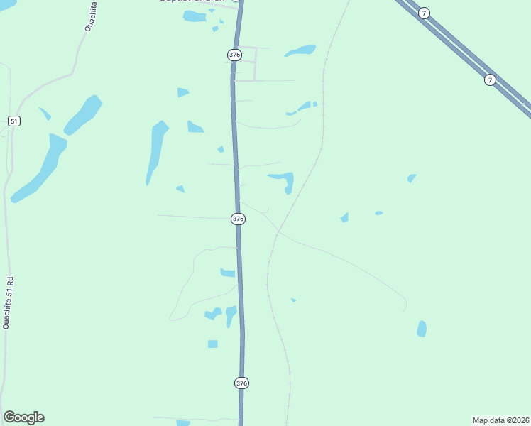 map of restaurants, bars, coffee shops, grocery stores, and more near 115-129 Ouachita Road 504 in Camden