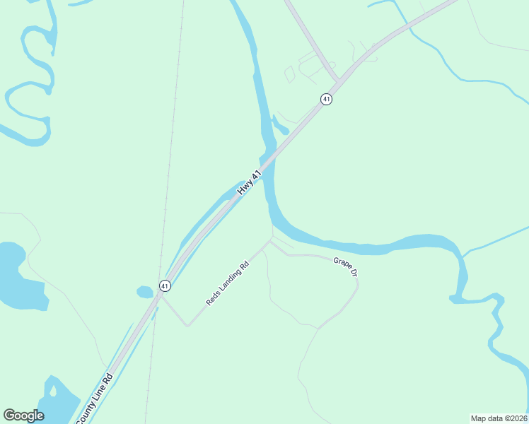 map of restaurants, bars, coffee shops, grocery stores, and more near 149 Reds Landing Road in Andrews