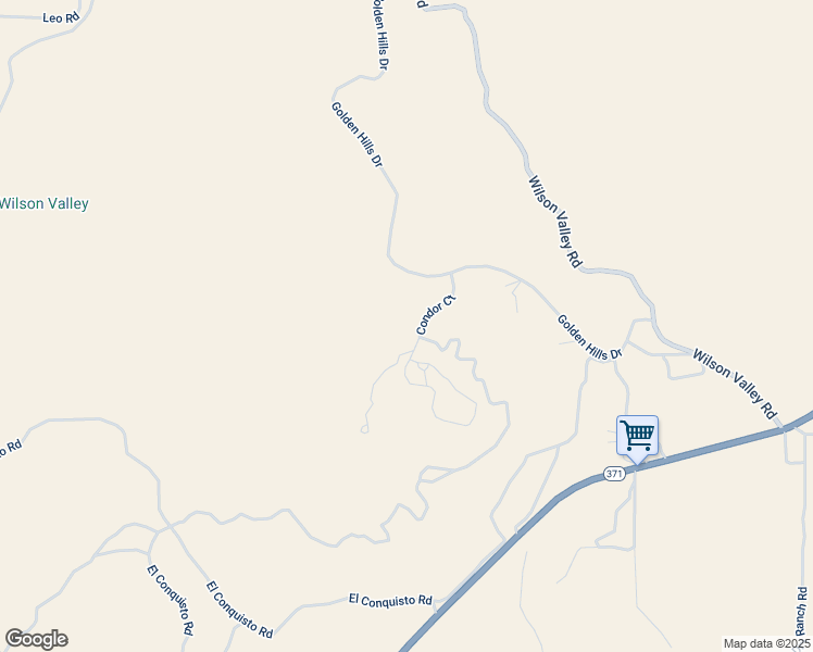 map of restaurants, bars, coffee shops, grocery stores, and more near Condor Court in Riverside County