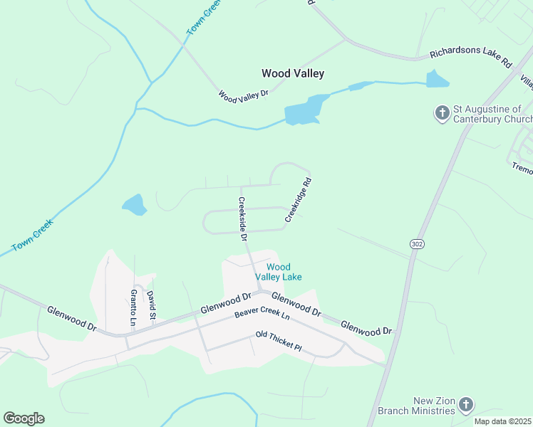 map of restaurants, bars, coffee shops, grocery stores, and more near 4040 Glenside Lane in Aiken