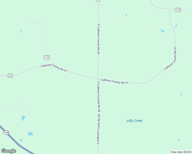 map of restaurants, bars, coffee shops, grocery stores, and more near County Road 37 in Harrell