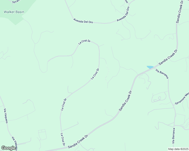 map of restaurants, bars, coffee shops, grocery stores, and more near La Cruz Drive in Temecula