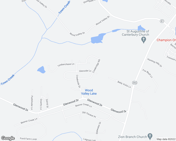 map of restaurants, bars, coffee shops, grocery stores, and more near 4054 Glenside Lane in Aiken