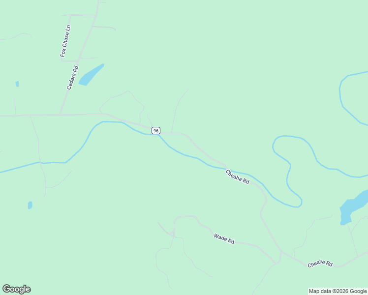 map of restaurants, bars, coffee shops, grocery stores, and more near 1330 Cheaha Road in Munford