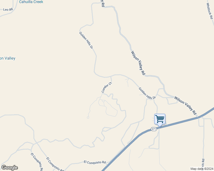 map of restaurants, bars, coffee shops, grocery stores, and more near Condor Court in Riverside County