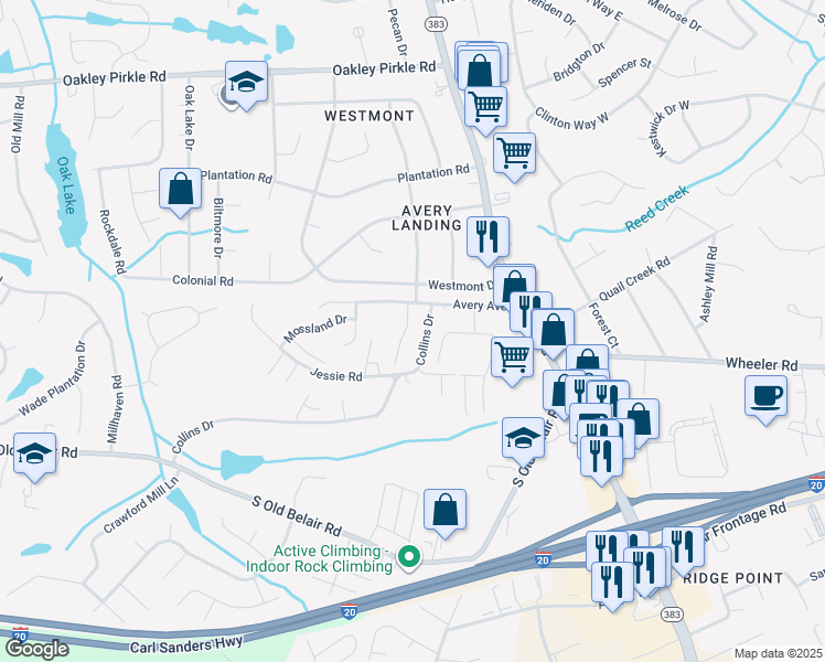 map of restaurants, bars, coffee shops, grocery stores, and more near 512 Casey Court in Martinez
