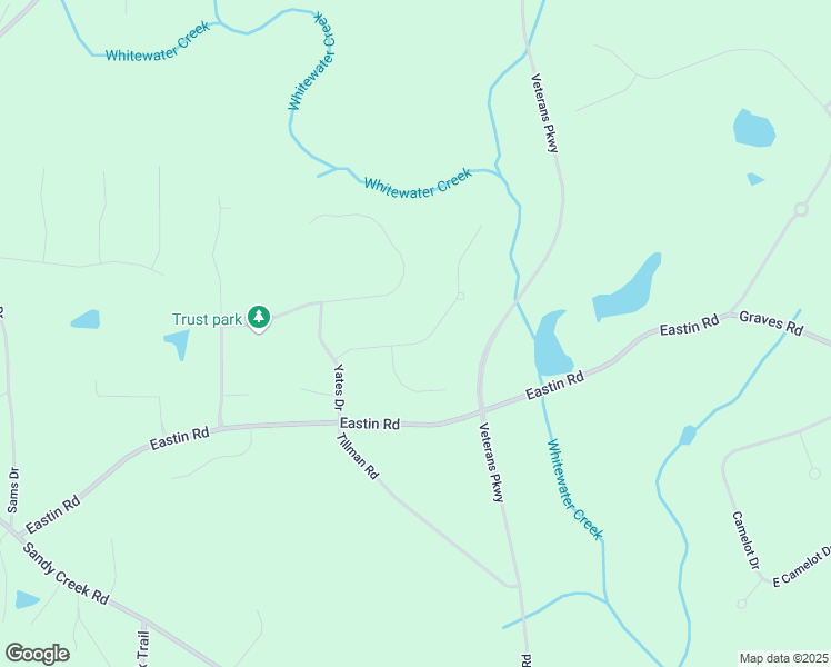 map of restaurants, bars, coffee shops, grocery stores, and more near 150 Blackberry Run in Fayetteville
