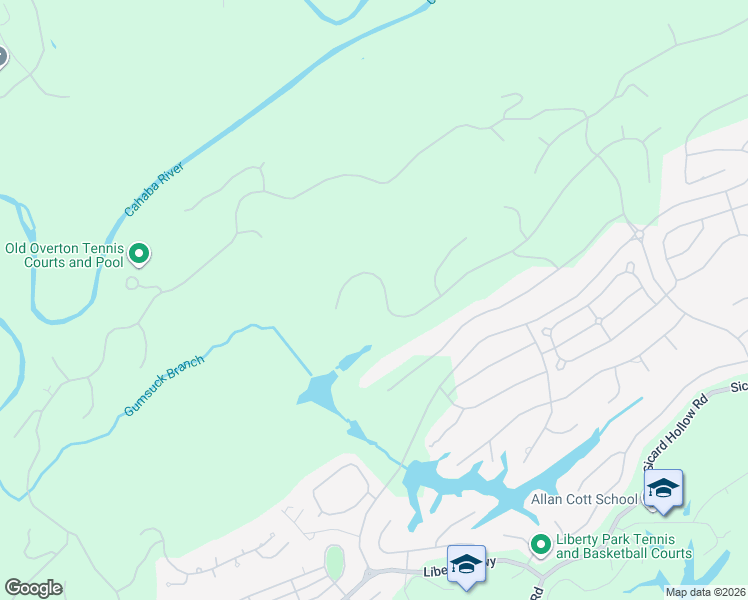 map of restaurants, bars, coffee shops, grocery stores, and more near 7331 Kings Mountain Road in Vestavia Hills