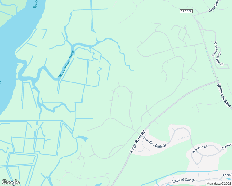 map of restaurants, bars, coffee shops, grocery stores, and more near 479 Chapman Loop in Pawleys Island