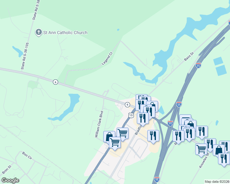map of restaurants, bars, coffee shops, grocery stores, and more near 8799 Old in Santee