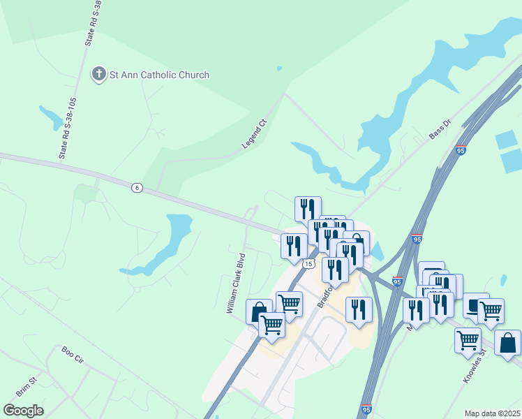 map of restaurants, bars, coffee shops, grocery stores, and more near 8799 Old in Santee