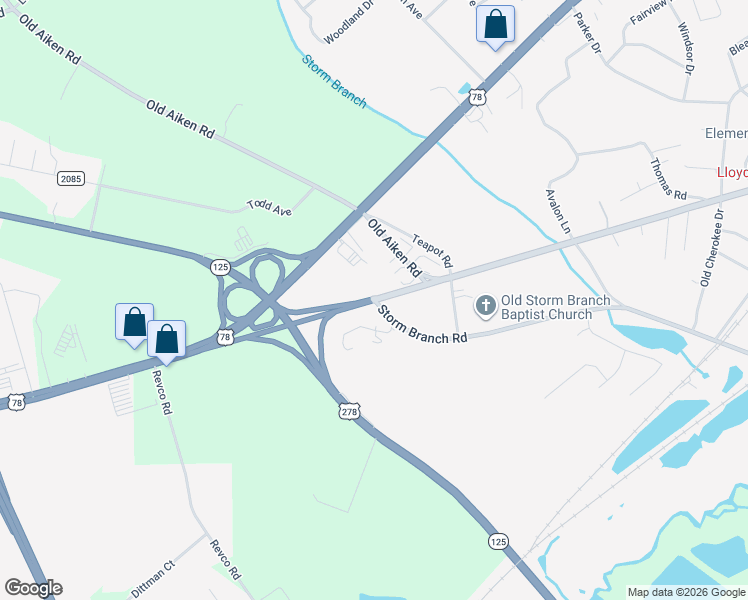 map of restaurants, bars, coffee shops, grocery stores, and more near 2 Storm Branch Road in Clearwater