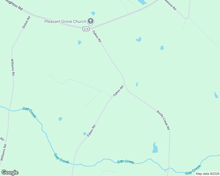 map of restaurants, bars, coffee shops, grocery stores, and more near 1021 Broughton Lane in Newborn