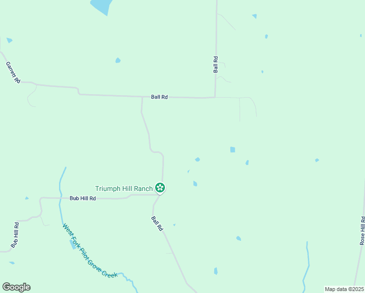 map of restaurants, bars, coffee shops, grocery stores, and more near 2940 Ball Road in Whitewright