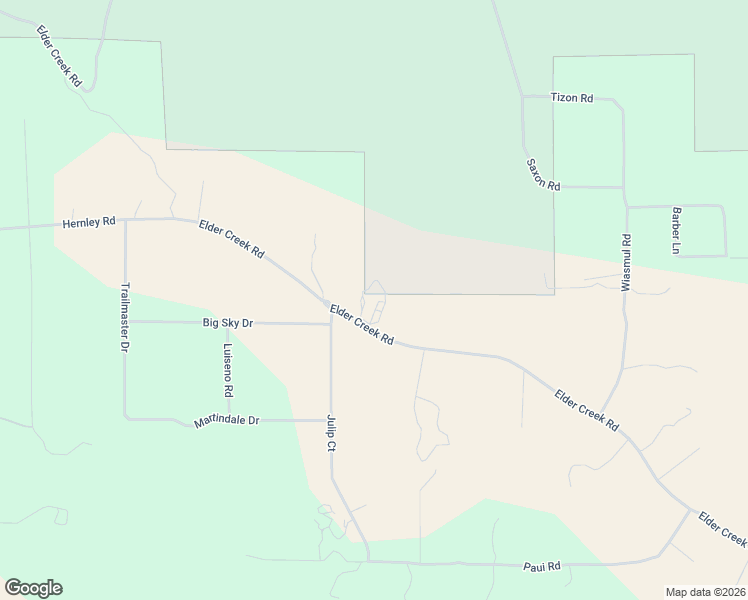 map of restaurants, bars, coffee shops, grocery stores, and more near 52690 Elder Creek Road in Aguanga