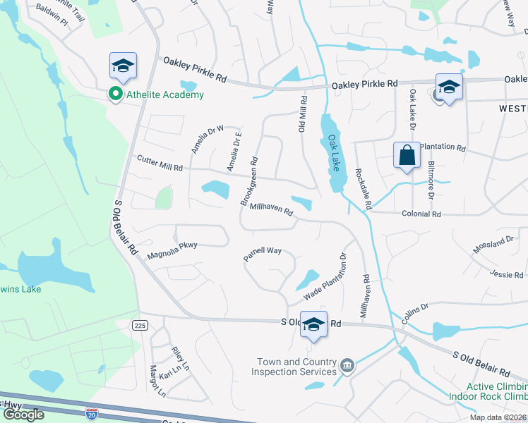 map of restaurants, bars, coffee shops, grocery stores, and more near 4662 Millhaven Road in Martinez