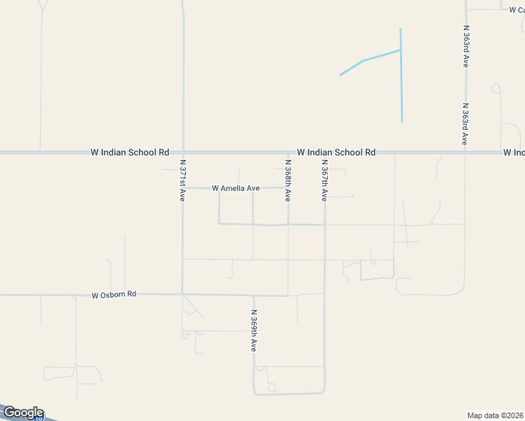 map of restaurants, bars, coffee shops, grocery stores, and more near 3809 North 369th Avenue in Tonopah