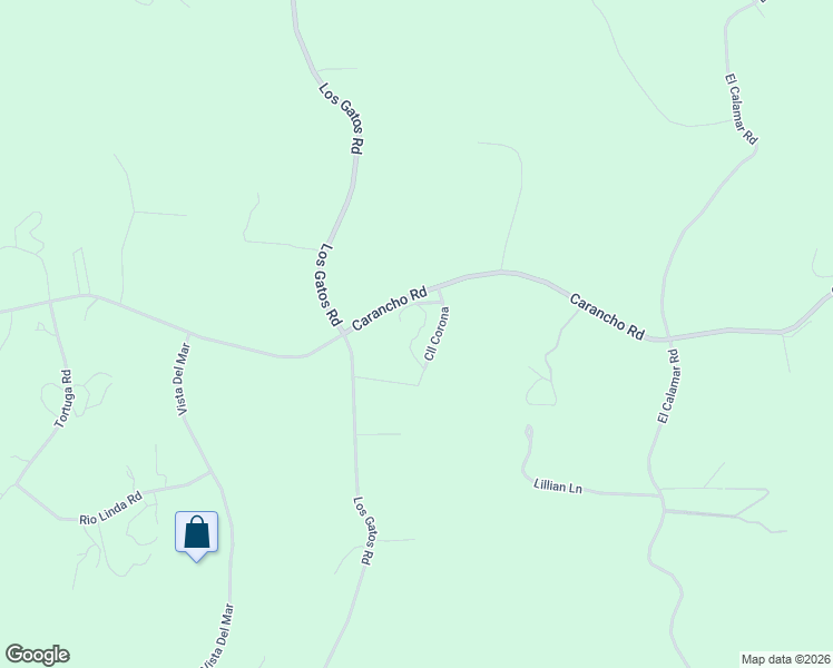 map of restaurants, bars, coffee shops, grocery stores, and more near 20491 Carancho Road in Temecula