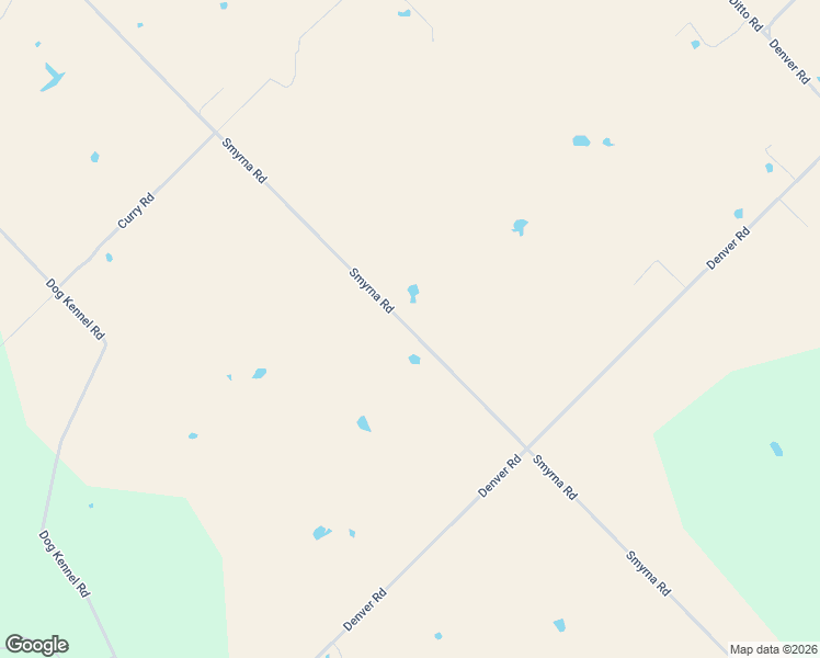 map of restaurants, bars, coffee shops, grocery stores, and more near Smyrna Road in Sunset