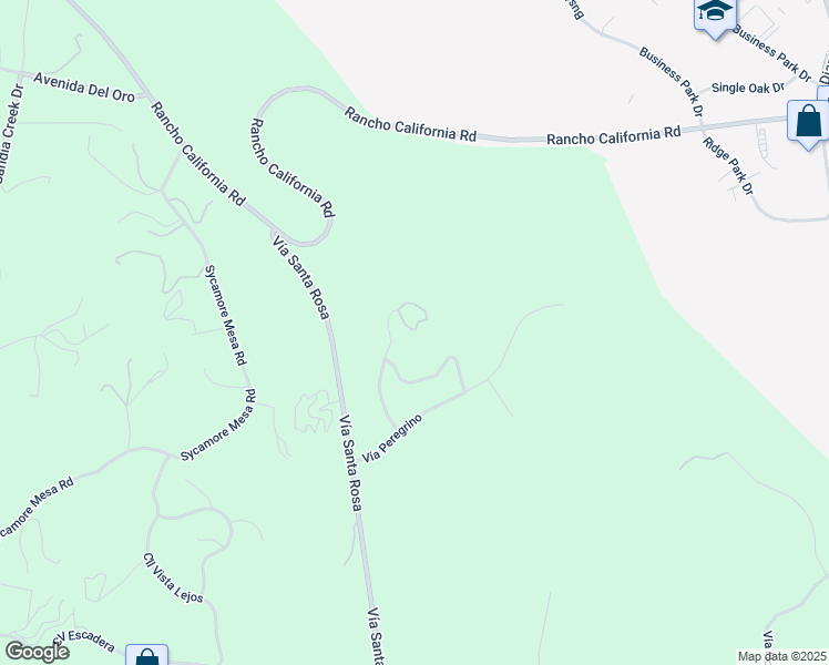 map of restaurants, bars, coffee shops, grocery stores, and more near 43714 Mountain Run Circle in Temecula