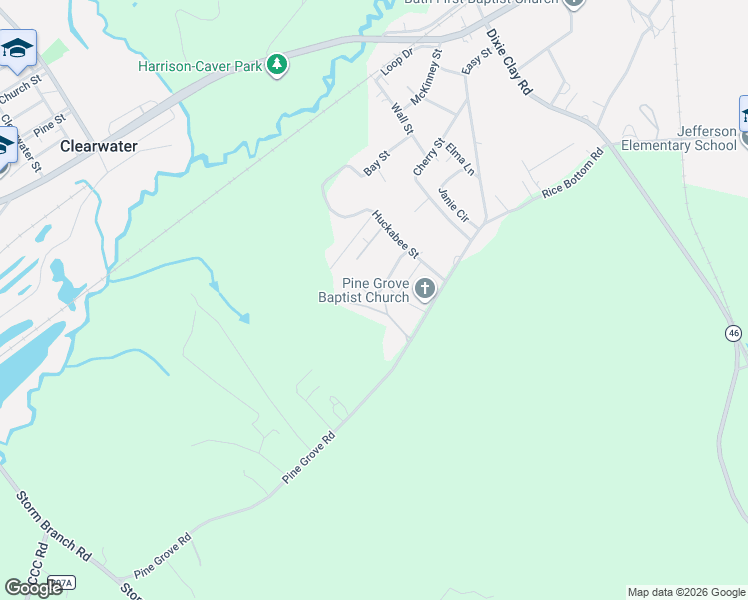 map of restaurants, bars, coffee shops, grocery stores, and more near 148 Chambers Drive in Beech Island