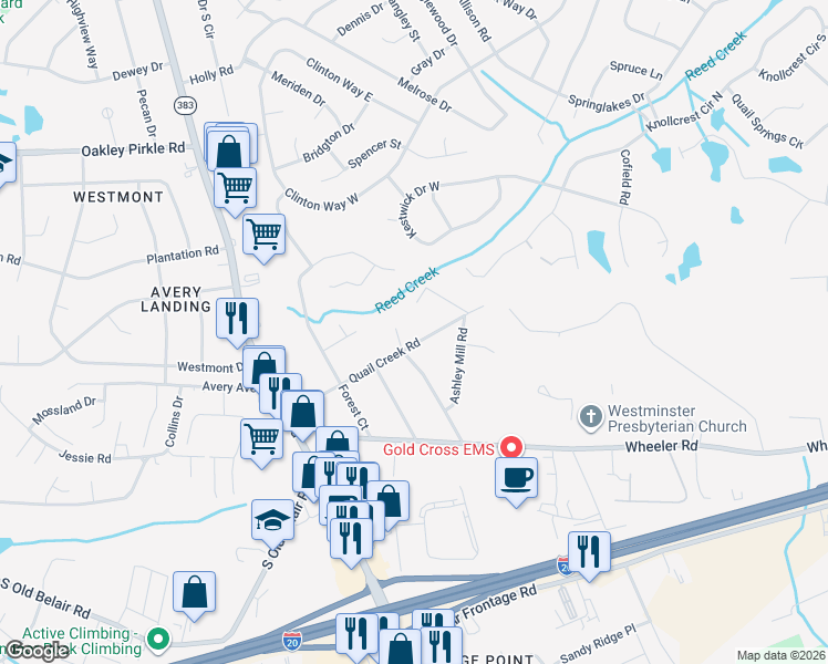 map of restaurants, bars, coffee shops, grocery stores, and more near 344 Kings Bridge Road in Martinez