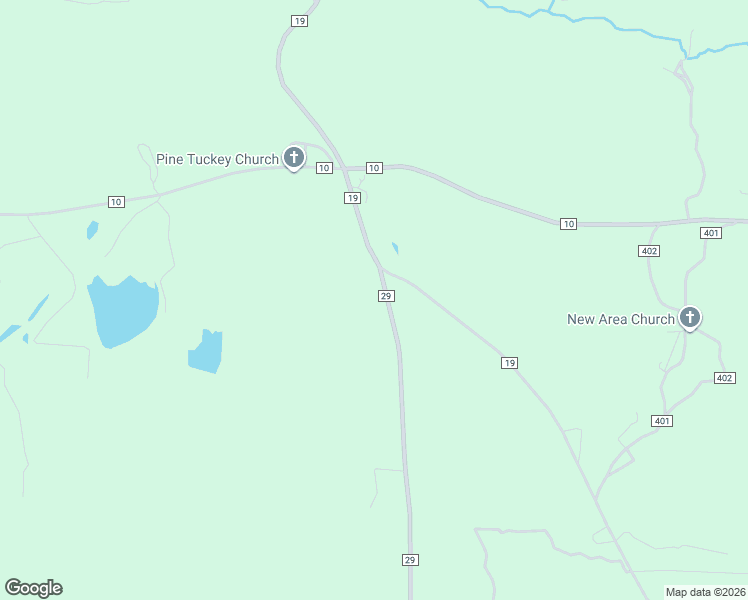 map of restaurants, bars, coffee shops, grocery stores, and more near 5231 County Road 29 in Heflin