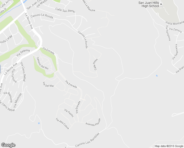 map of restaurants, bars, coffee shops, grocery stores, and more near 28532 Camino La Ronda in San Juan Capistrano