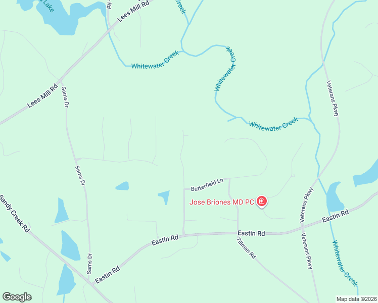 map of restaurants, bars, coffee shops, grocery stores, and more near 215 Pepperdine Way in Fayetteville