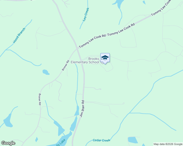 map of restaurants, bars, coffee shops, grocery stores, and more near 517 Jim Starr Road in Newnan