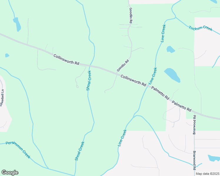 map of restaurants, bars, coffee shops, grocery stores, and more near 1851 Collinsworth Road in Palmetto