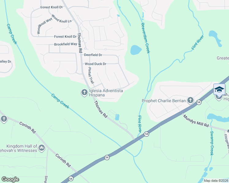map of restaurants, bars, coffee shops, grocery stores, and more near 224 Blue Heron Drive in Jonesboro
