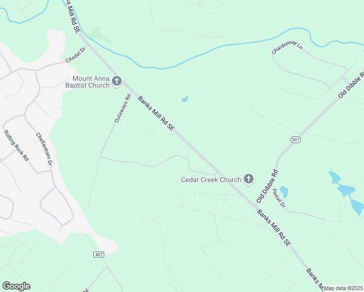 map of restaurants, bars, coffee shops, grocery stores, and more near 2860 Banks Mill Road Southeast in Aiken
