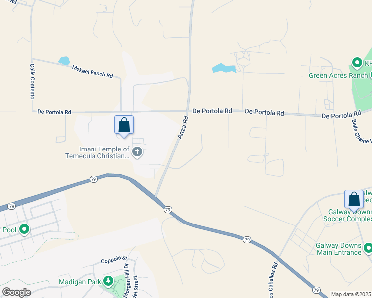 map of restaurants, bars, coffee shops, grocery stores, and more near 34830 Calle Arnaz in Temecula