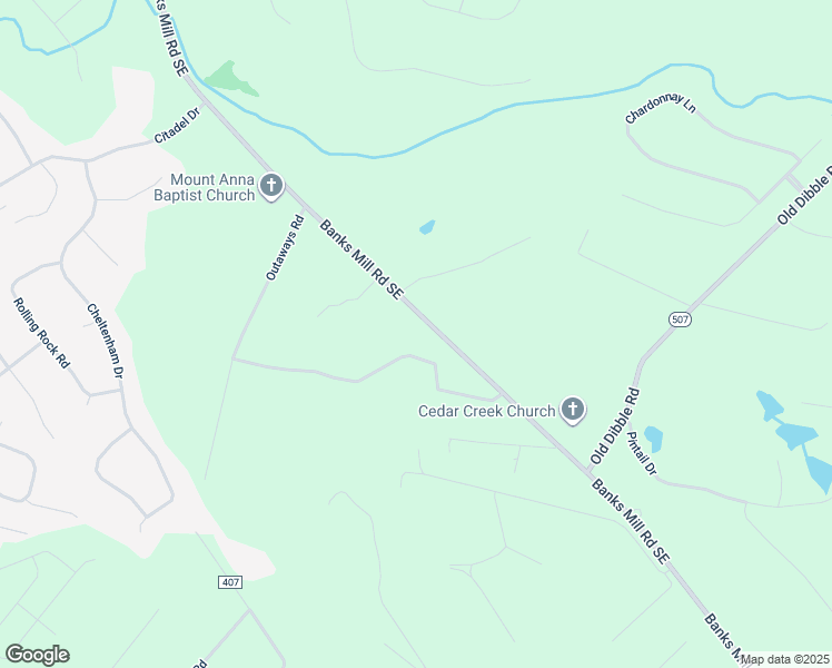 map of restaurants, bars, coffee shops, grocery stores, and more near 2860 Banks Mill Road Southeast in Aiken