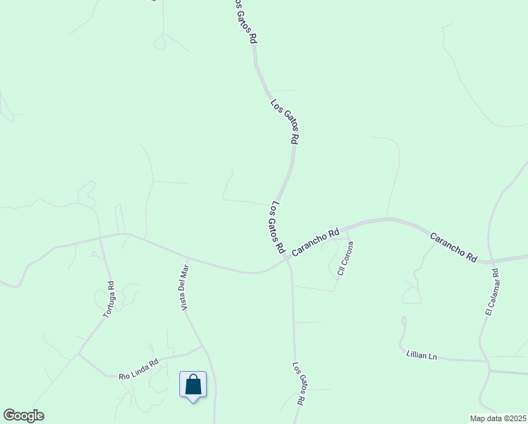 map of restaurants, bars, coffee shops, grocery stores, and more near Calle Mariposa in Oceanside