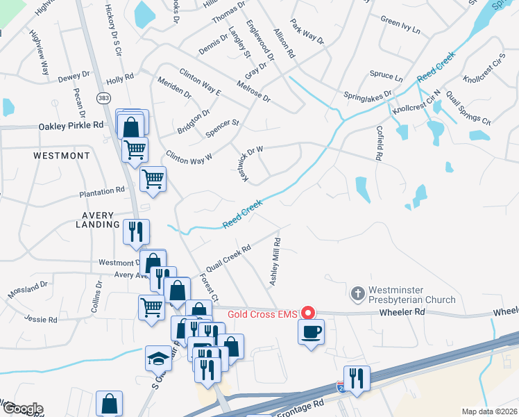 map of restaurants, bars, coffee shops, grocery stores, and more near 354 Pellet Court in Martinez