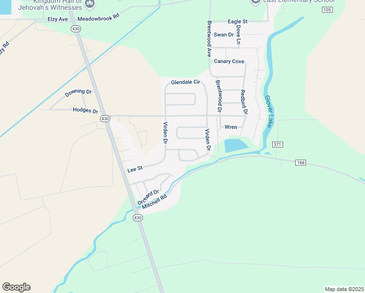 map of restaurants, bars, coffee shops, grocery stores, and more near 2712 Blair Circle in Greenwood