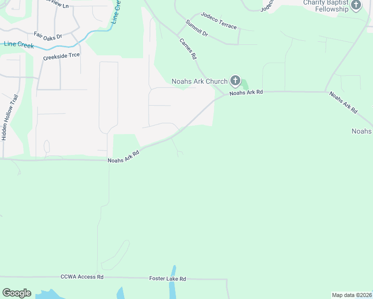 map of restaurants, bars, coffee shops, grocery stores, and more near 2805 Noahs Ark Road in Jonesboro