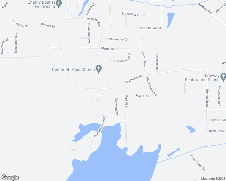 map of restaurants, bars, coffee shops, grocery stores, and more near 3495 Noahs Ark Road in Jonesboro