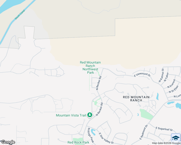 map of restaurants, bars, coffee shops, grocery stores, and more near 5936 East Vermillion Street in Mesa